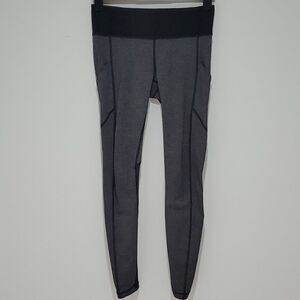 Lululemon Speed Tight V Heatherd black/deep coal luxtreme leggings